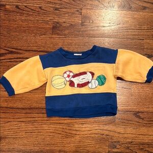 Vintage baby sports sweatshirt